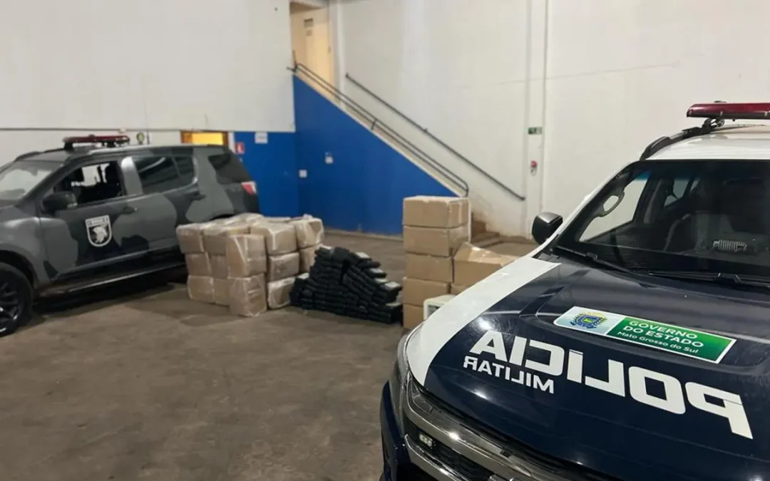 Cocaína avaliada em R$ 64 milhões estava escondida em galpão de empresa agrícola