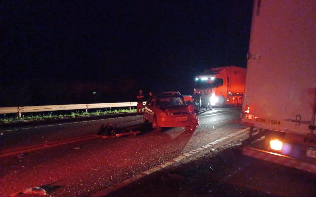 Menina de três anos é lançada de carro e morre em acidente na BR-262 entre Campo Grande e Terenos