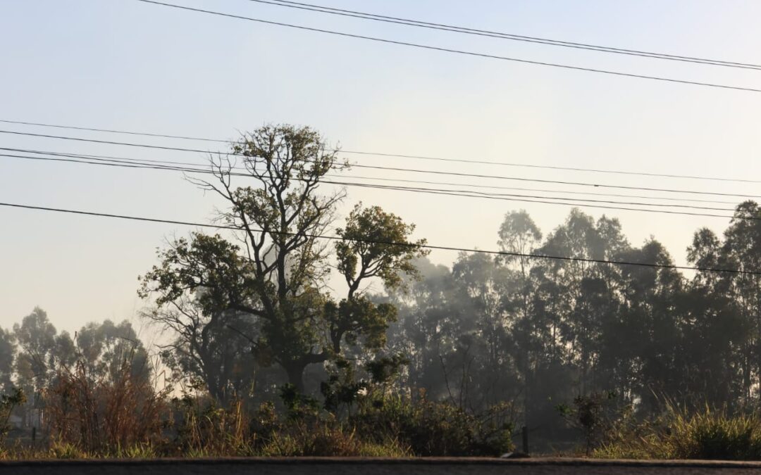 Fumaça pela cidade: Clima seco colabora e queimadas se espalham por Campo Grande