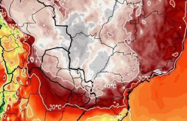 Mato Grosso do Sul está no centro da onda de calor que atinge Brasil com máximas de 45°C