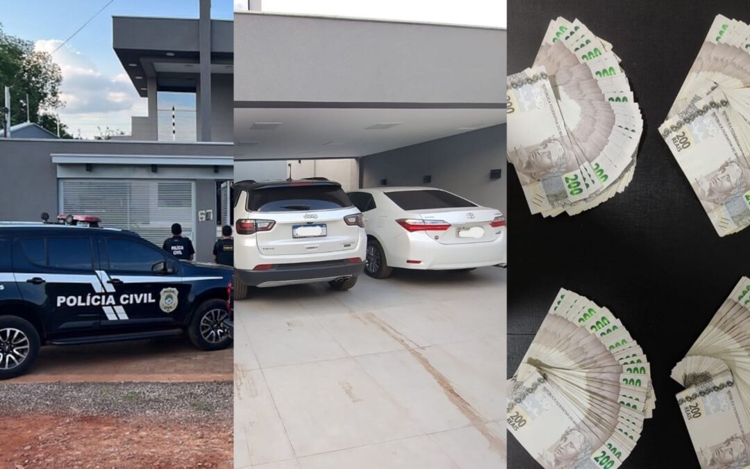 Policiais civis envolvidos com tráfico de cocaína são alvos do Gaeco em 2ª fase de operação