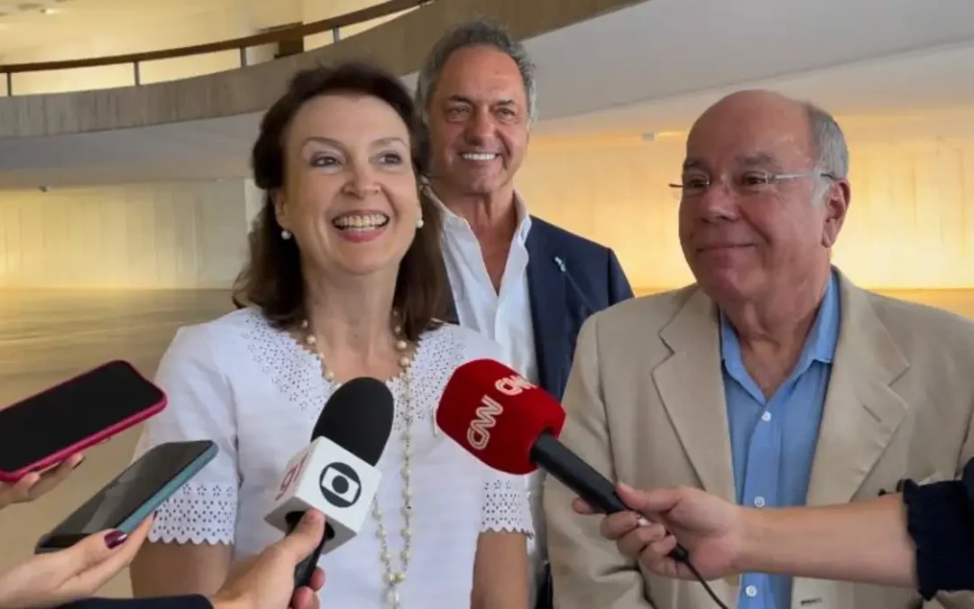 Reunião entre Vieira e chanceler de Milei indica avanço do Mercosul