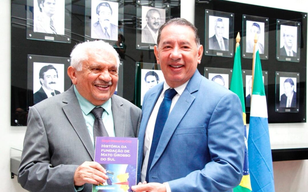 Com lançamento na ALEMS, livro do jornalista Sérgio Cruz, revela bastidores da fundação do Estado