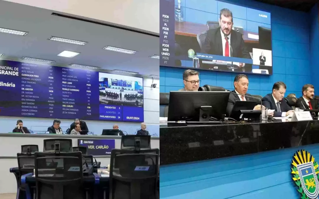 Vereadores de Campo Grande e deputados estaduais retornam do recesso legislativo na quinta-feira