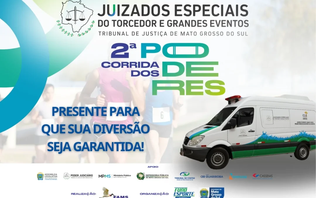 Juizado do Torcedor e Grandes Eventos atuará na 2ª Corrida dos Poderes