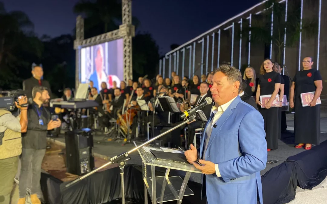 Gerson Claro destaca mensagem de união e esperança na Cantata de Natal da ALEMS