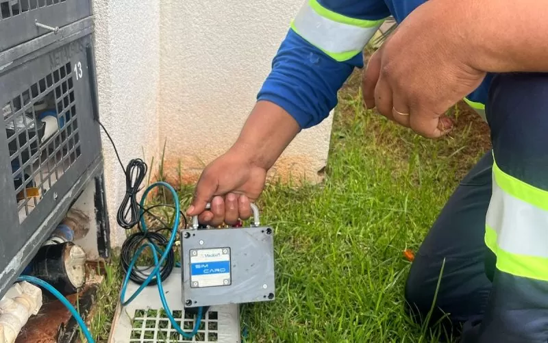 Registros de pressão da Águas Guariroba reduzem perda de água por vazamentos