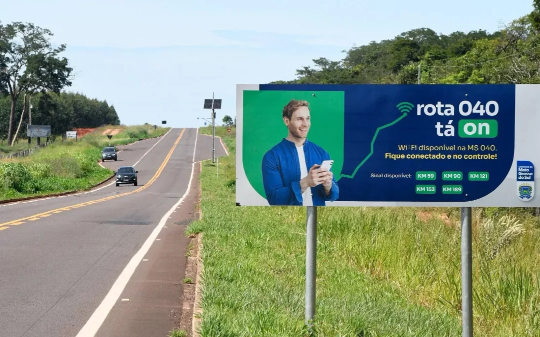 Indicação de Caravina garante Wi-Fi gratuito e mais segurança na MS-040