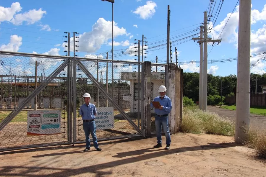 AGEMS realiza fiscalização técnica nas redes de distribuição de energia elétrica em Campo Grande