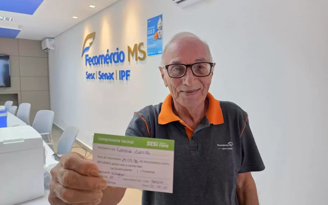 Sesi-MS participa de mobilização nacional para imunizar trabalhadores