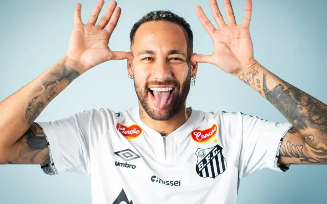 Neymar justifica permanência no Santos após renovação: “Aqui posso ser eu mesmo”