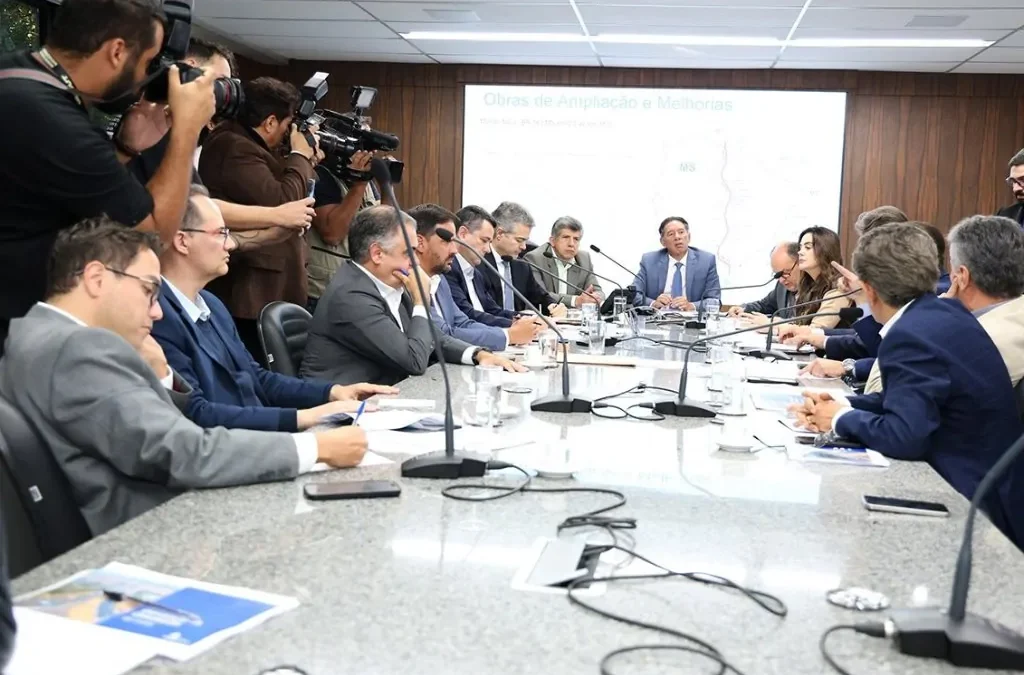 BR-163: Empresa vai prestar contas das obras à Comissão da ALEMS a cada três meses