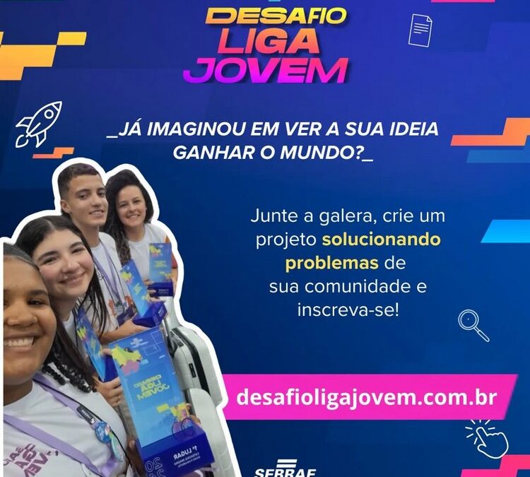 Estudantes de MS têm até 18 de agosto para se inscrever na 3ª edição do Desafio Liga Jovem