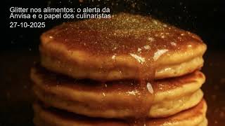 Glitter nos alimentos: o alerta da Anvisa e o papel dos culinaristas