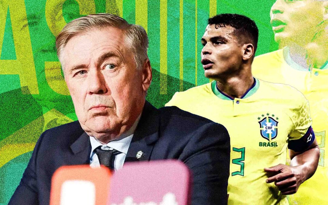 Ancelotti deixa Thiago Silva fora e surpreende com convocação de goleiro para a Copa de 2026