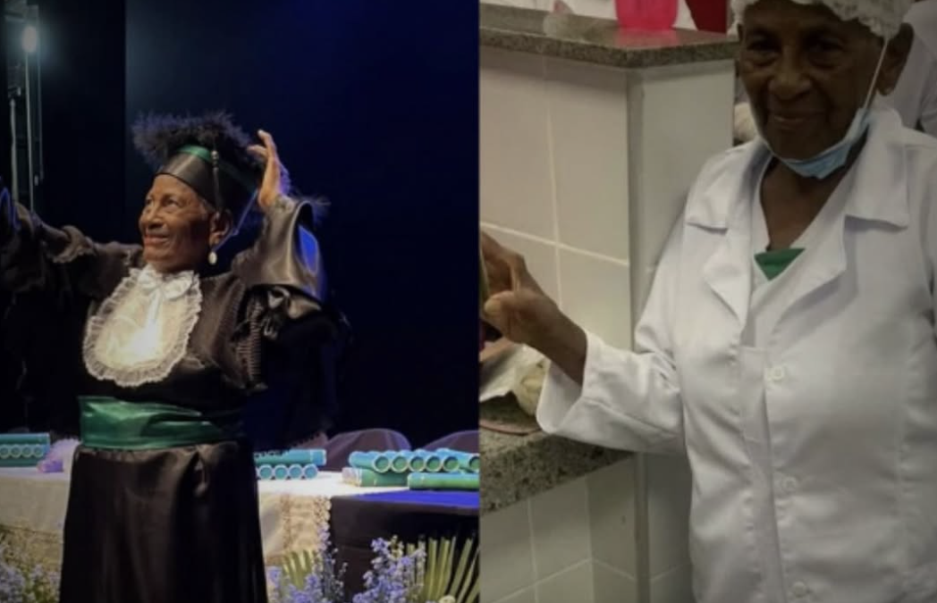 Aos 83 anos, ela fez o que muitos jovens não conseguem: realizou o sonho de se formar