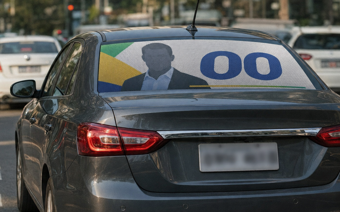 TSE proíbe propaganda eleitoral em carros de aplicativo e mantém multa de R$ 2 mil