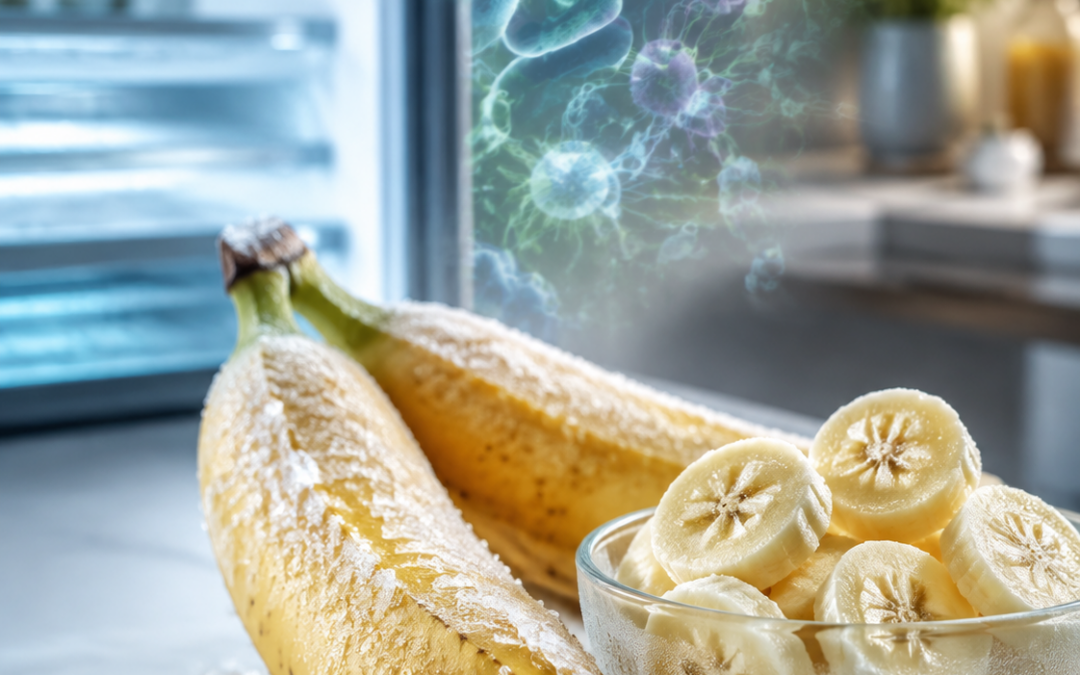 Verdade ou exagero? O que o congelamento realmente muda na banana