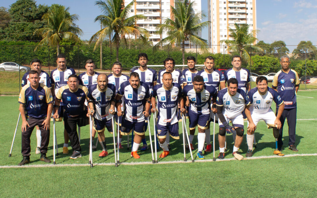 Único time de amputados de MS recebe novos uniformes e parte para três grandes desafios