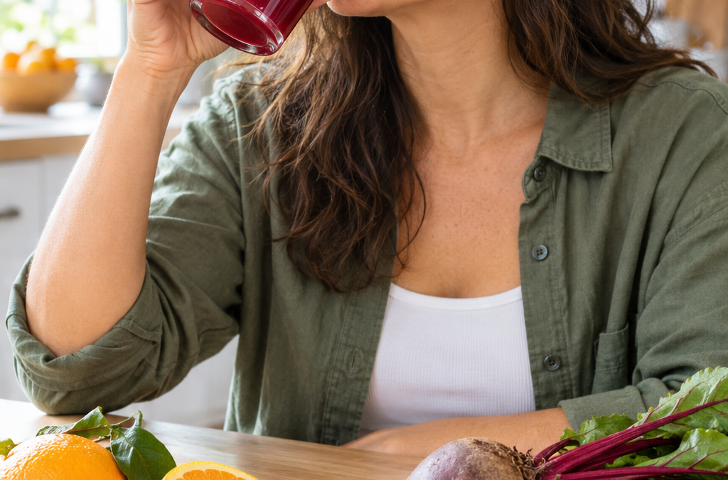 Suco de beterraba com laranja pode ajudar no treino? Entenda os benefícios e os cuidados